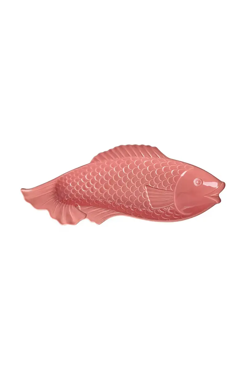 piatto da portata 5,5 x 19 x 53 cm colore rosa