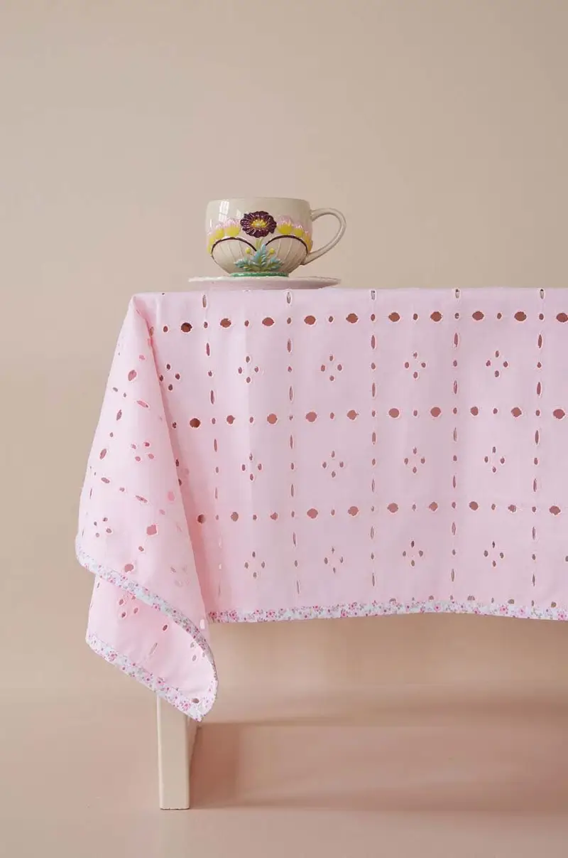 tovaglia in cotone 180 x 135 cm Multicolore miniatura 2