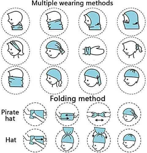 Richaa 4 Pezzi Sciarpe Bambino Scaldacollo Cotone Cute Inverno Sciarpa Bambina Fazzoletto da Collo Unisex Multiuso miniatura 3