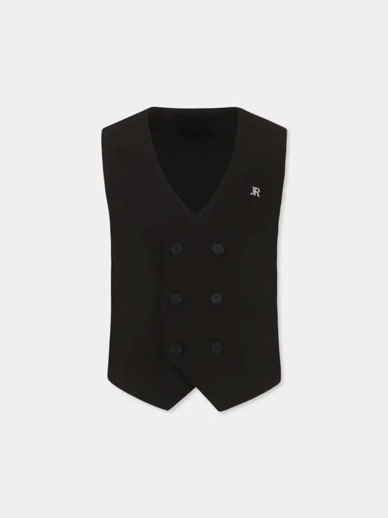 Richmond Gilet Bambino Nero 2089457