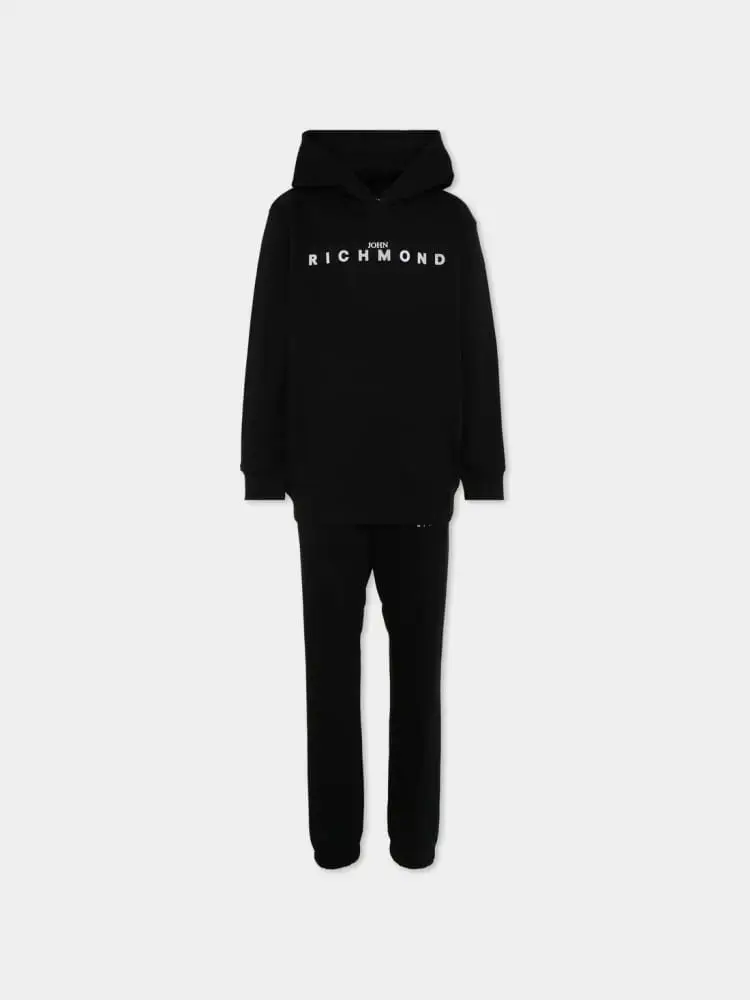 set nero bambino logo lettering