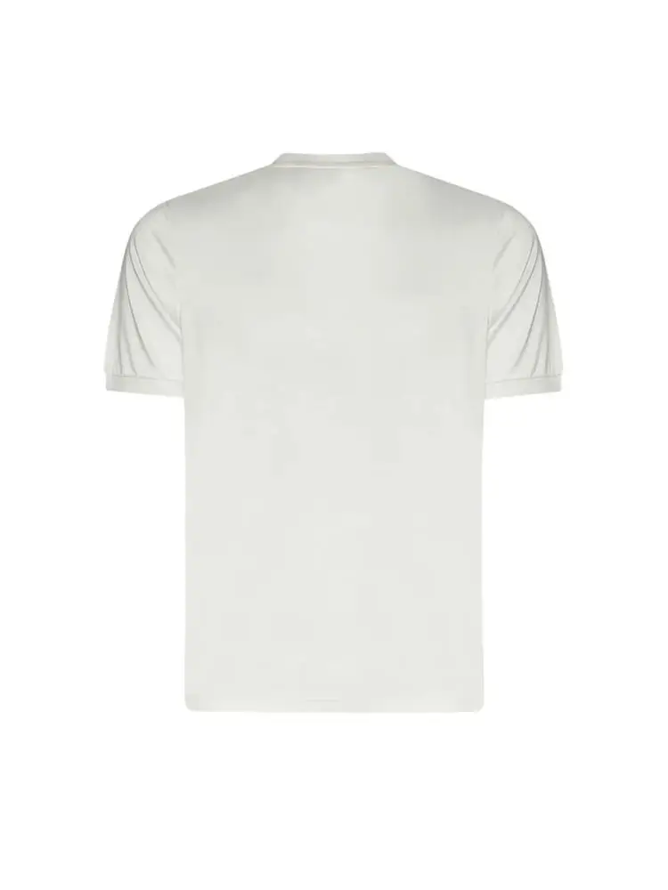 tshirt bianca uomo mini logo miniatura 2