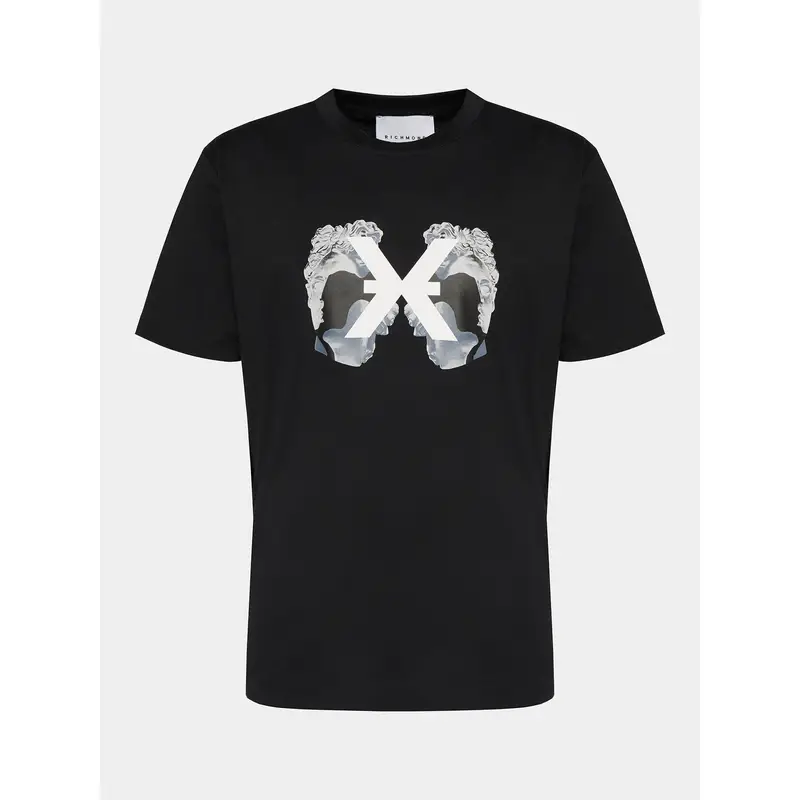 T-shirt Olinari UMP24140TS Nero Regular Fit