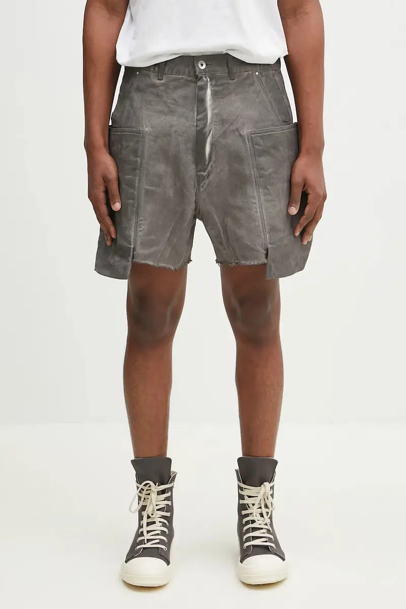 Andersson Bell pantaloncini in cotone Stefan Cargo colore grigio DU01E3358.DCF