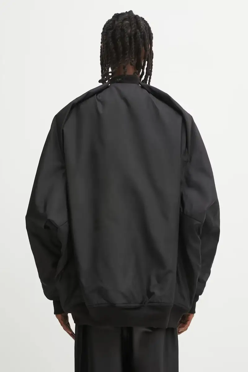 giacca bomber Convertible Jumbo Peter Flight colore nero DU02E7789.NCV miniatura 3