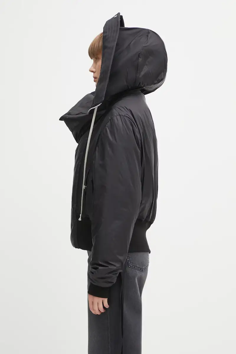 giacca Cropped Alice Parka colore nero DS02E7731.NP miniatura 2