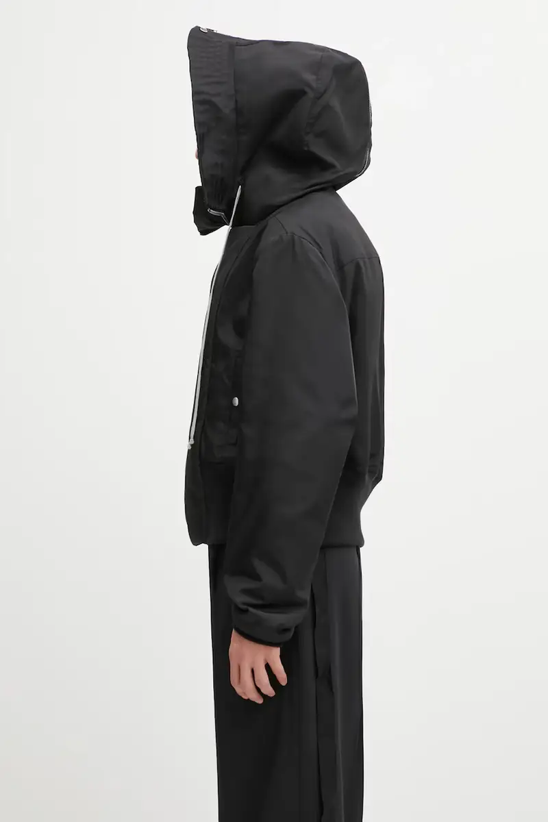 giacca Cropped Alice Parka colore nero DU02E7781.NCV miniatura 2