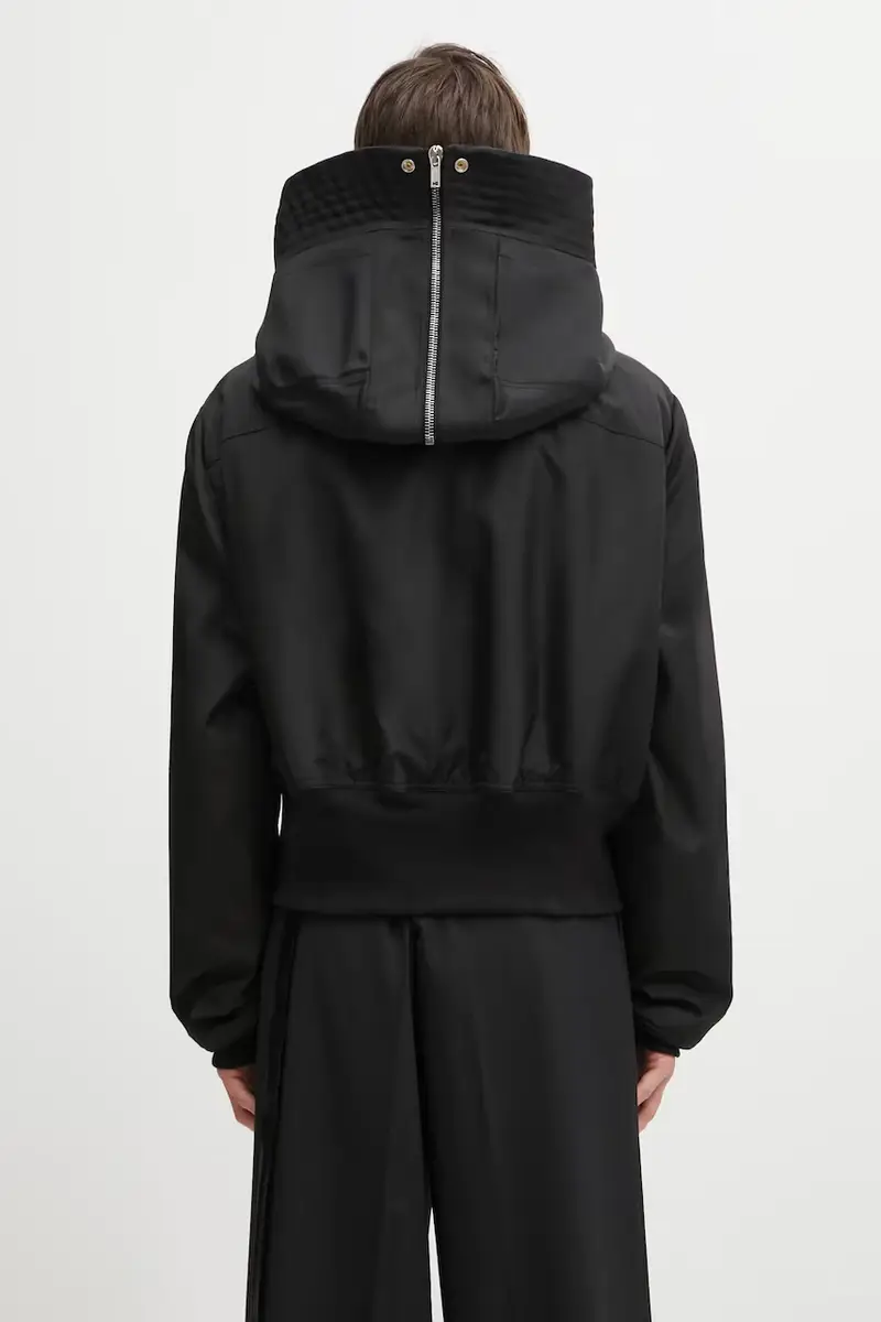 giacca Cropped Alice Parka colore nero DU02E7781.NCV miniatura 3