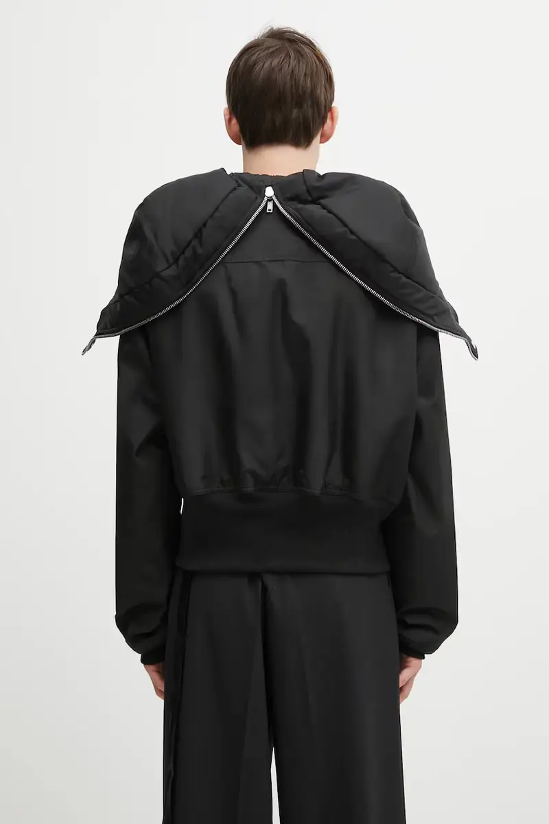 giacca Cropped Alice Parka colore nero DU02E7781.NCV miniatura 4