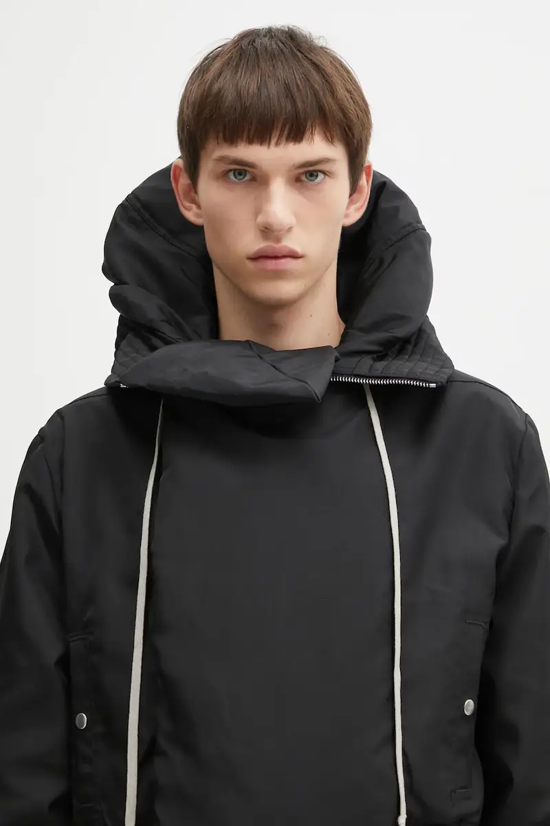 giacca Cropped Alice Parka colore nero DU02E7781.NCV miniatura 5