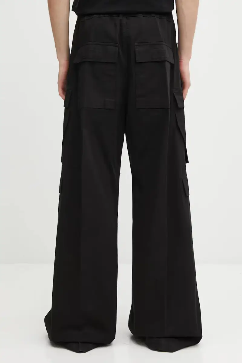 pantaloni Double Cargo Jumbo Belas uomo colore nero DU02E7398.TW miniatura 3