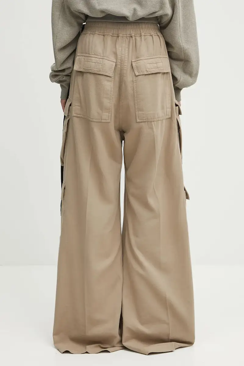 pantaloni in cotone Double Cargo Jumbo Belas donna colore beige DS02E7324.CFL miniatura 3