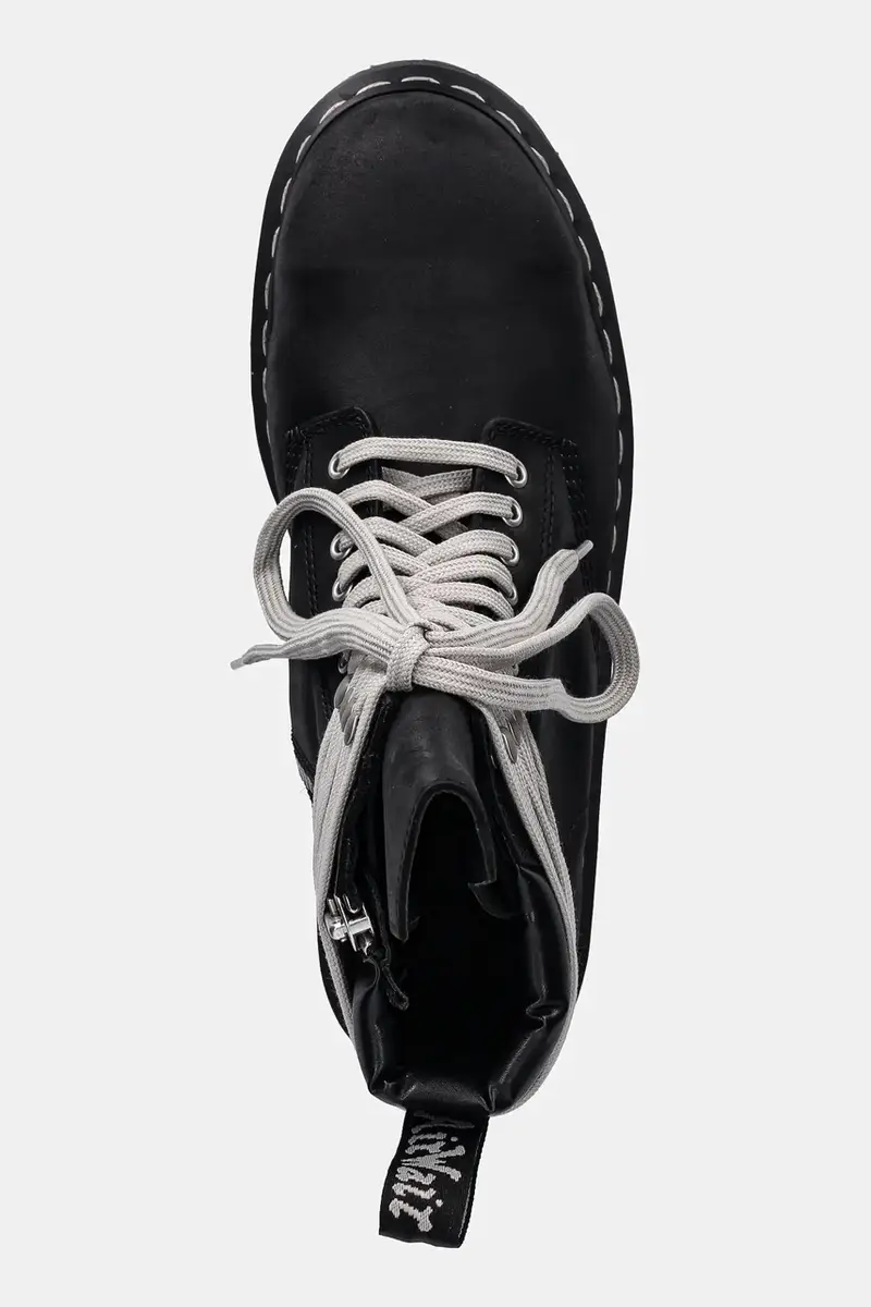 scarponi da trekking in pelle x Dr. Martens Quad Sole Steel Toe Boot uomo colore nero DM02E6813.9001 miniatura 4