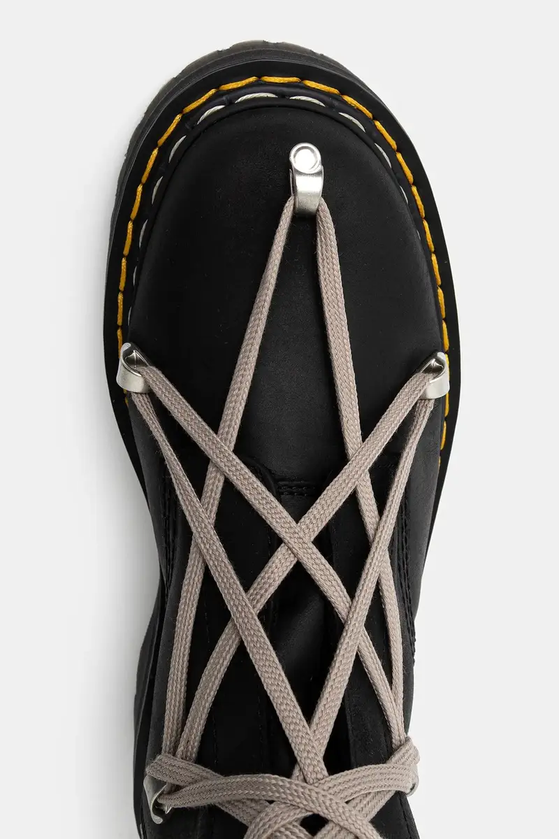 stivali x Dr. Martens 1B60 Quad Sole Pentalace Boot donna colore nero DW02E6811.0001 miniatura 4