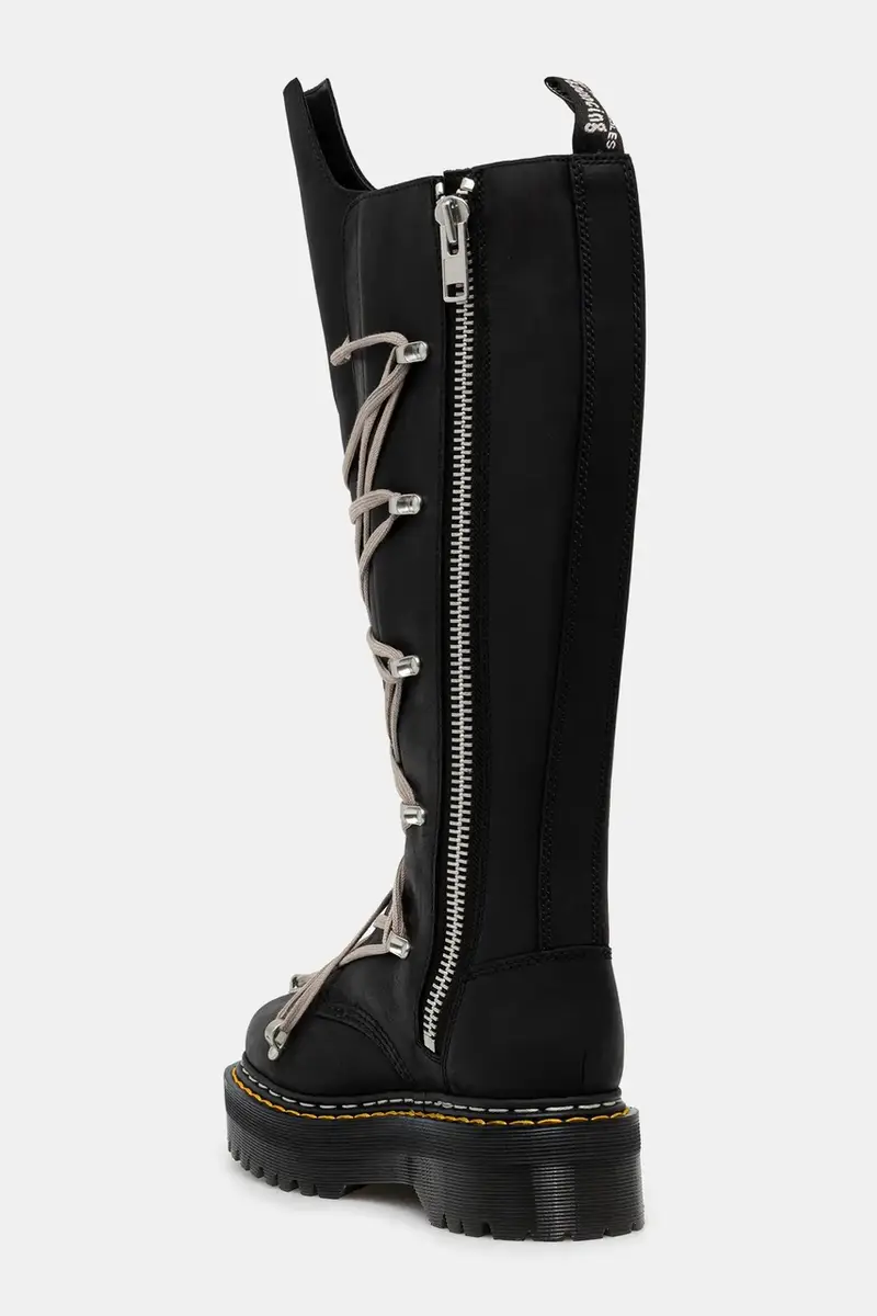 stivali x Dr. Martens 1B60 Quad Sole Pentalace Boot uomo colore nero DM02E6811.0001 miniatura 3