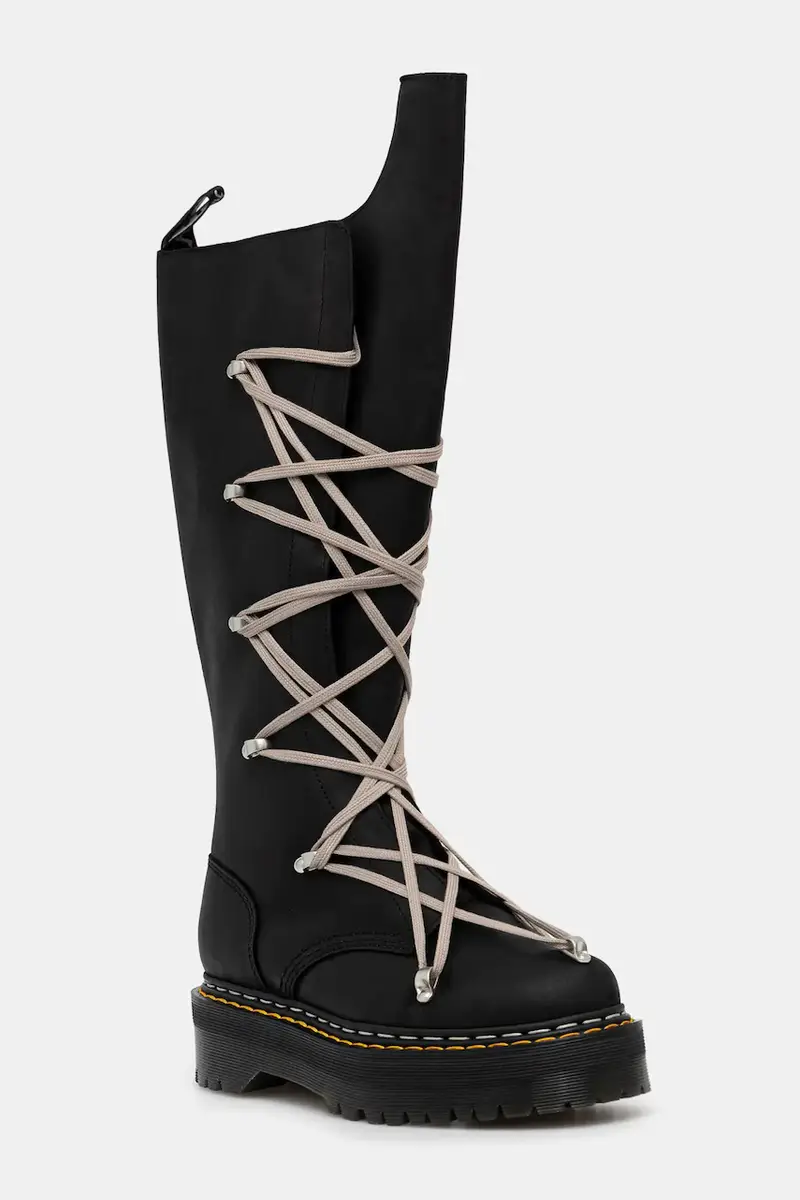 stivali x Dr. Martens 1B60 Quad Sole Pentalace Boot uomo colore nero DM02E6811.0001