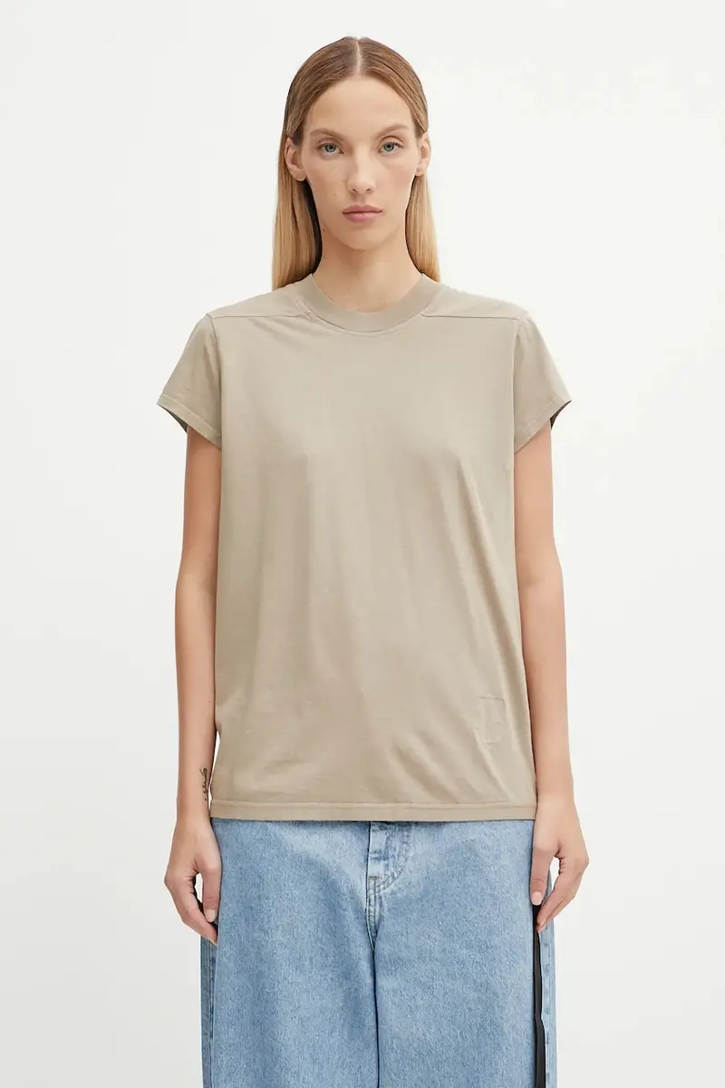 Rick Owens DRKSHDW T-shirt Donna Beige 2242941