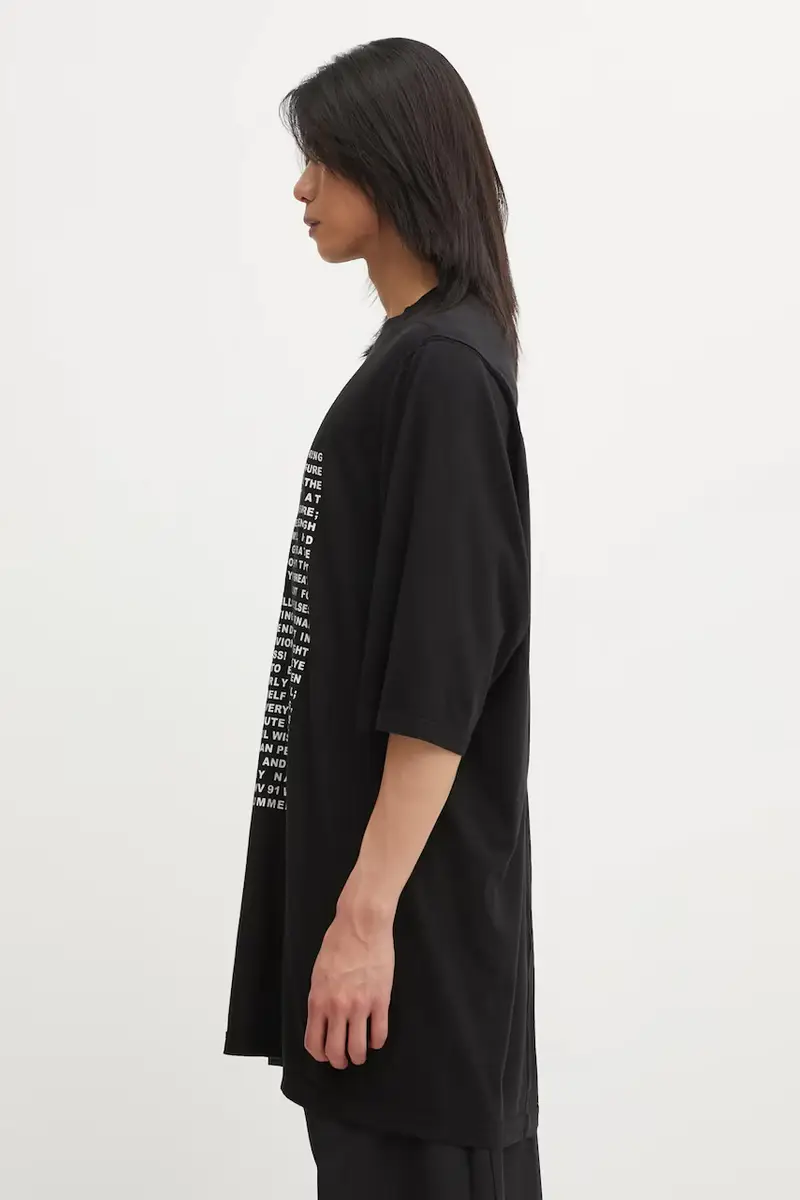 Rick Owens DRKSHDW T-shirt Uomo Nero 3779051 miniatura 2