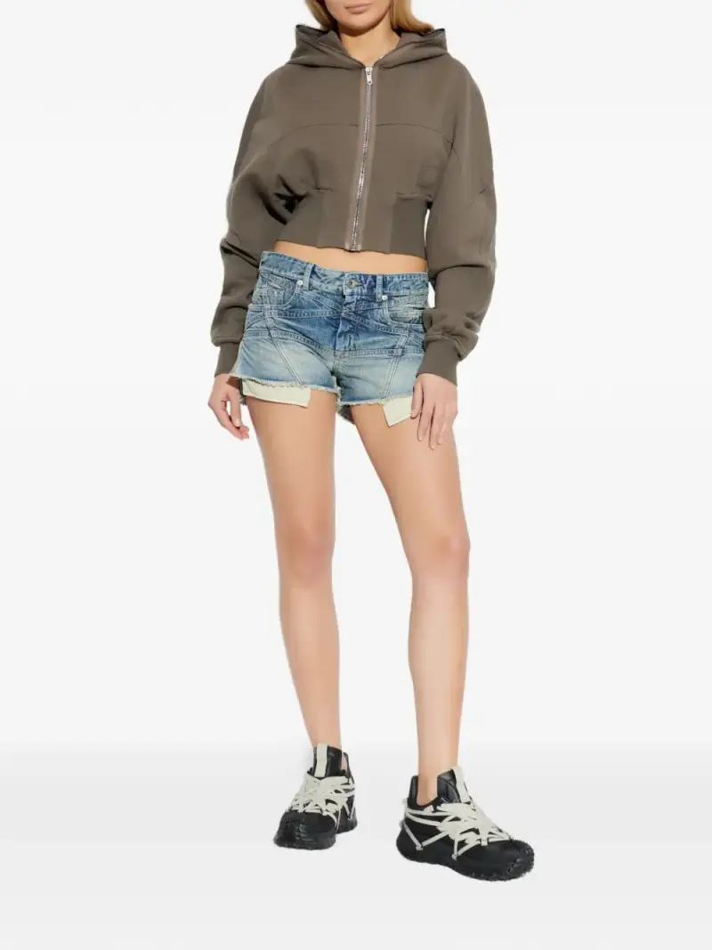 Rick Owens Drkshw Felpe Beige 4220672 miniatura 3