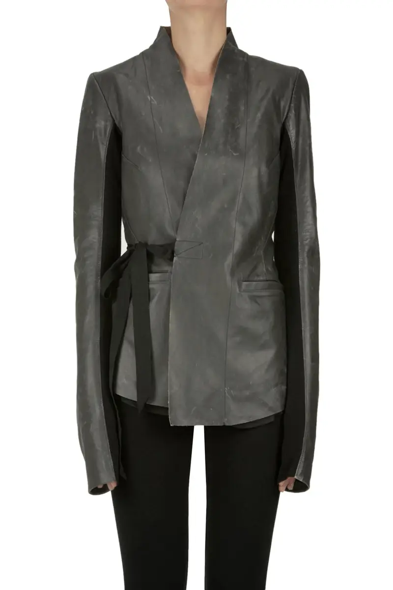 Giacca Hollywood in pelle Nero