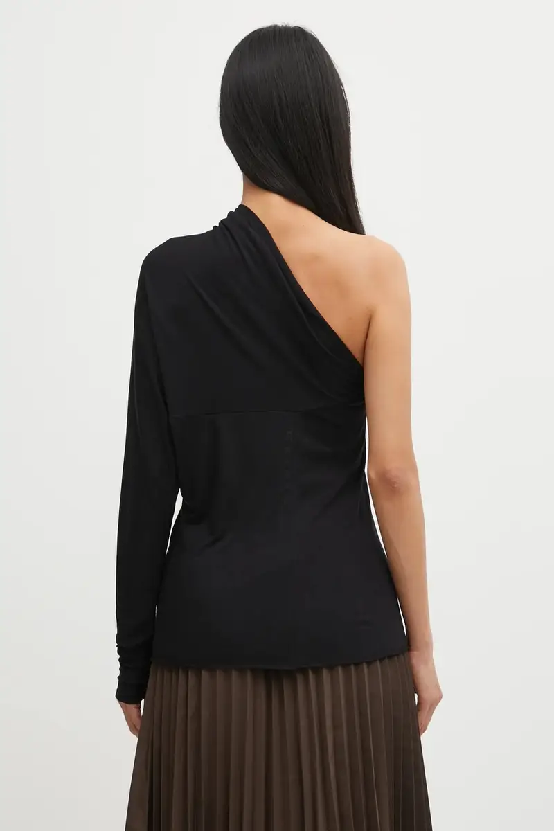 camicetta Diana donna colore nero LI02E3220.RV miniatura 3