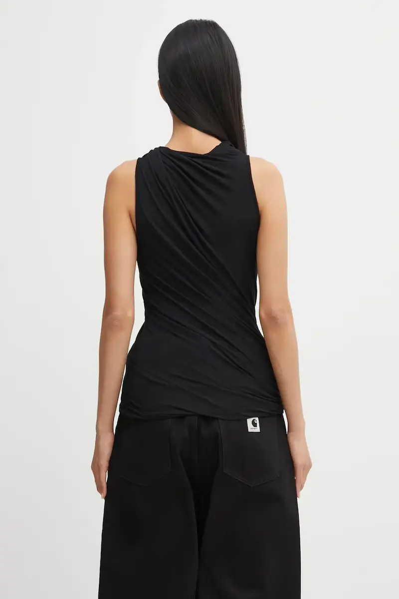 camicetta in cachemire Luna donna colore nero LI02E3109.JBWS miniatura 3