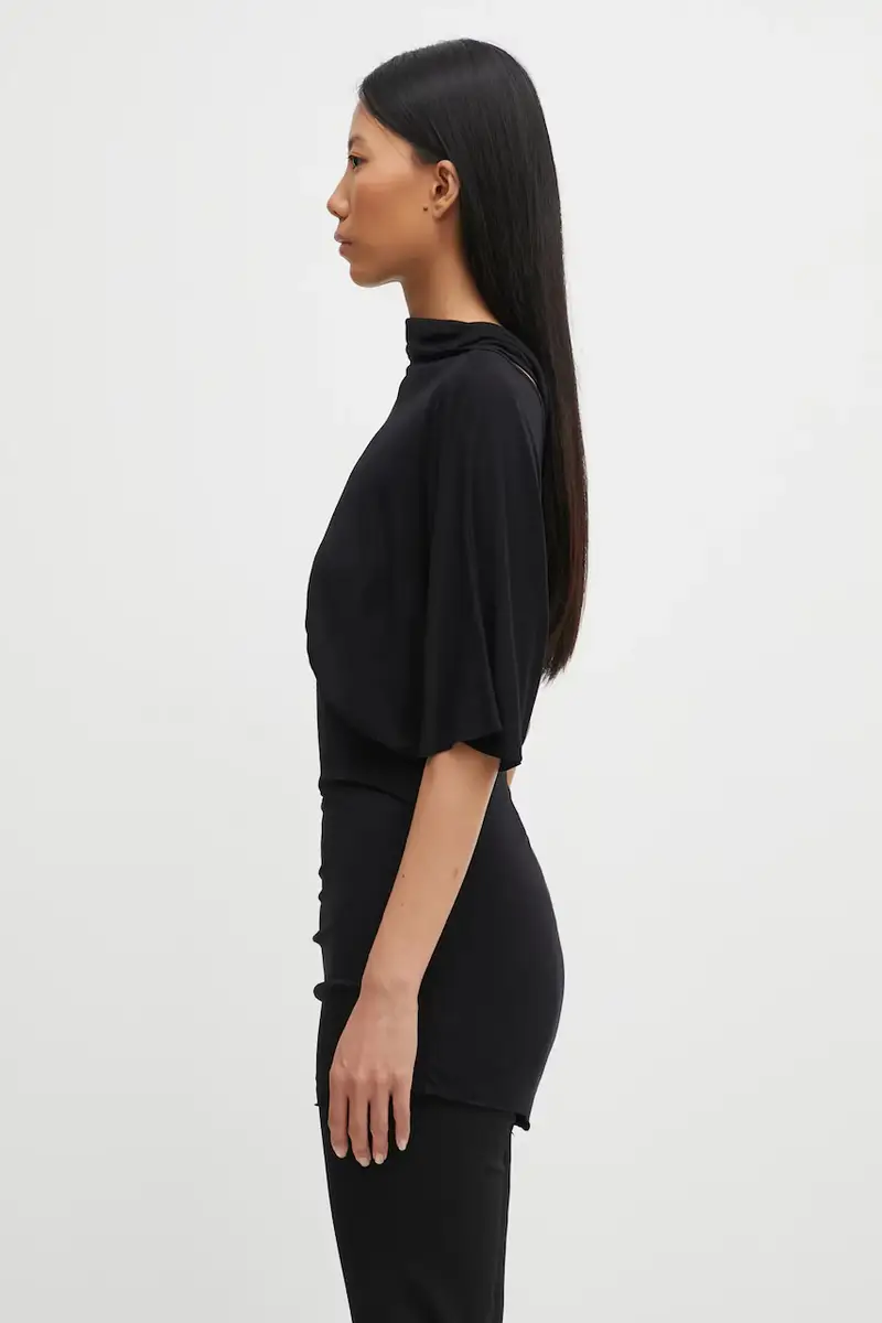 camicetta Lilith donna colore nero LI02E3205.RV miniatura 2