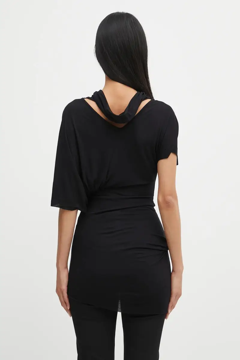 camicetta Lilith donna colore nero LI02E3205.RV miniatura 3