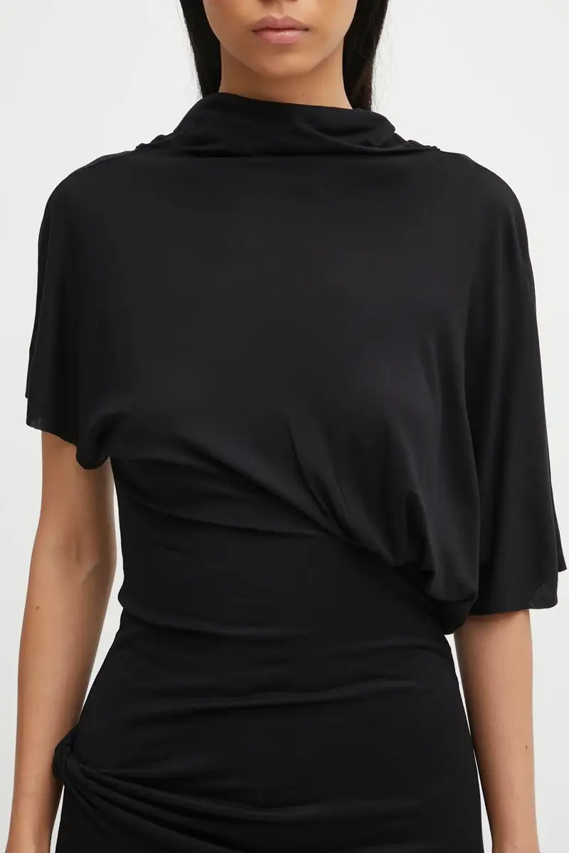 camicetta Lilith donna colore nero LI02E3205.RV miniatura 4