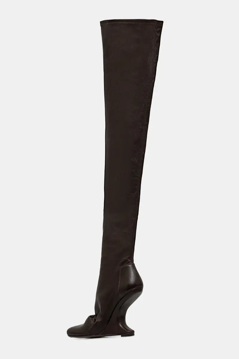 stivali in pelle Cantilever 11 donna colore marrone LI02E3801.LS miniatura 3