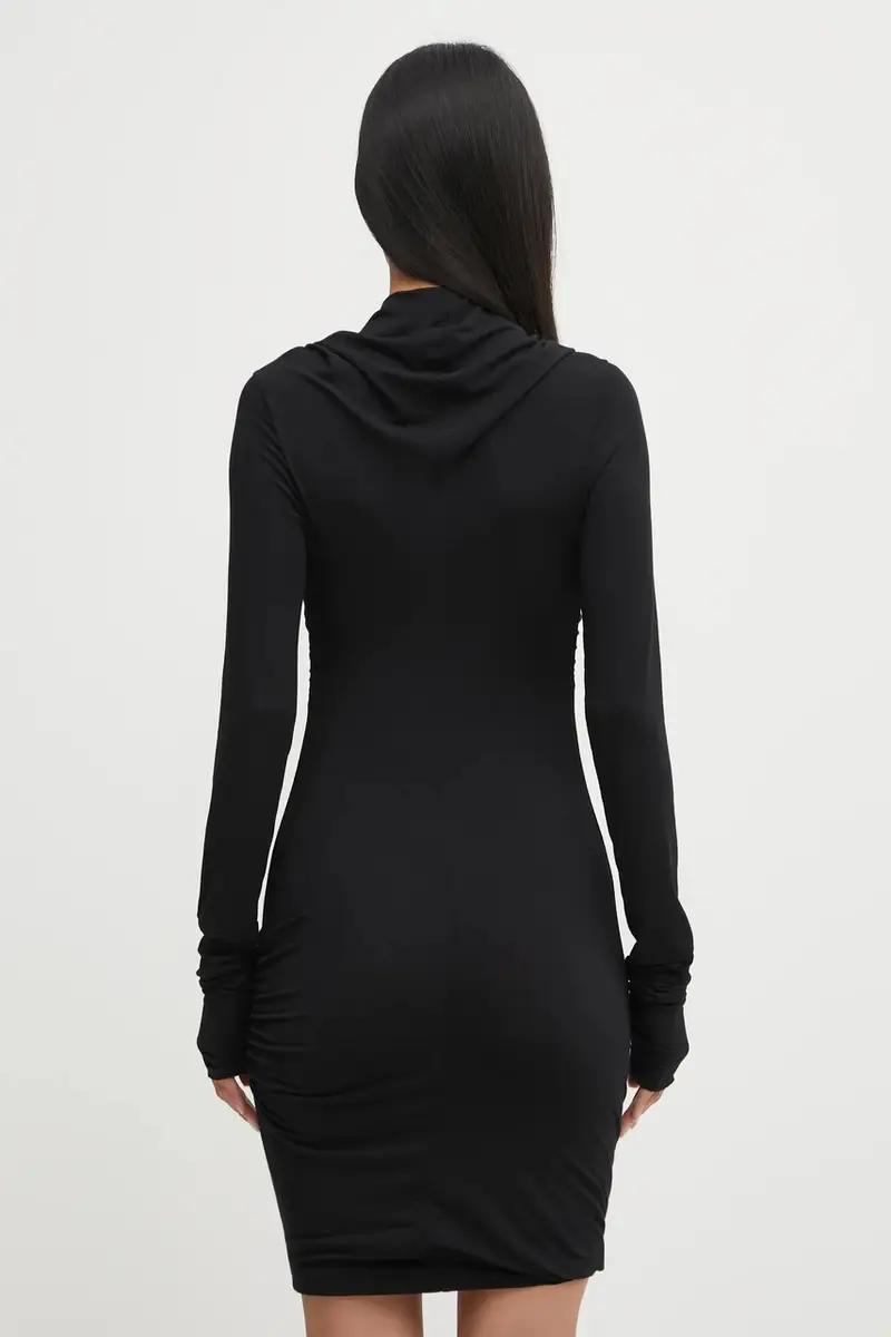 vestito con cashmere Kairo colore nero LI02E3568.JBWS miniatura 3