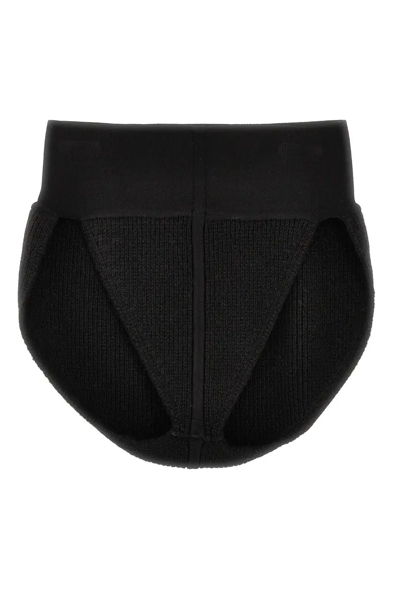Panties In Misto Cachemire Nero
