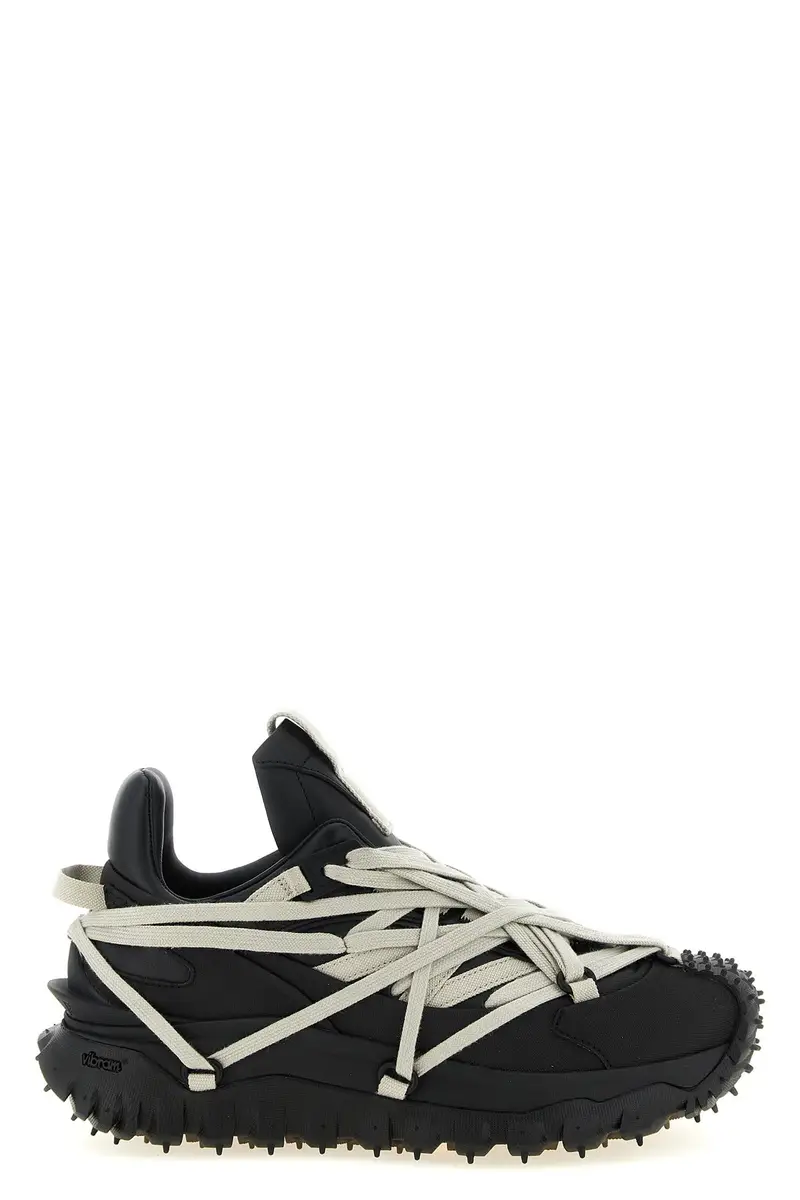 Sneaker Trailgrip Megalace Moncler + Rick Owens Nero