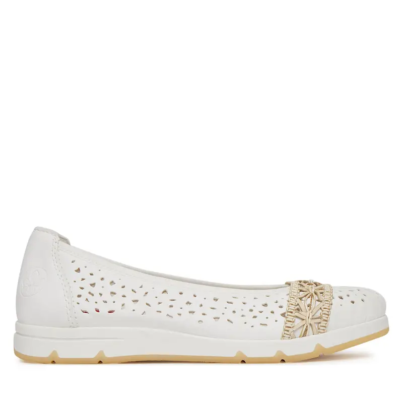 Ballerine Rieker CEO-L3062-80 Bianco