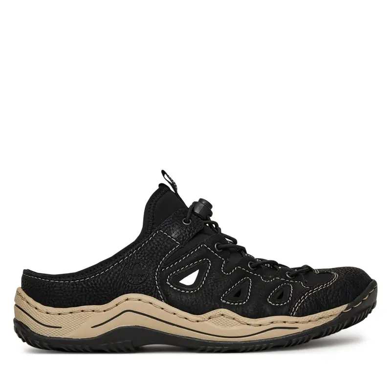 Ciabatte Rieker L0567-00 Nero