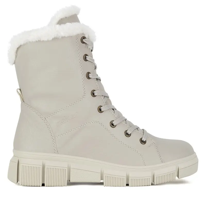 Polacchine Rieker X3402-60 Beige