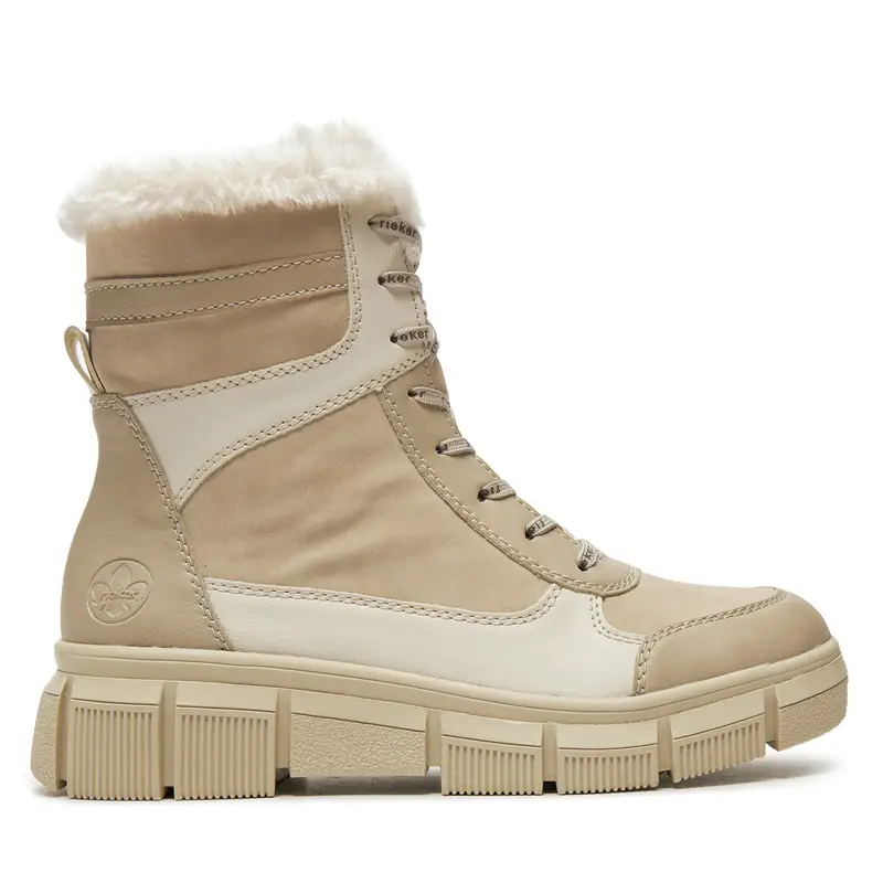 Polacchine Rieker X3403-62 Beige