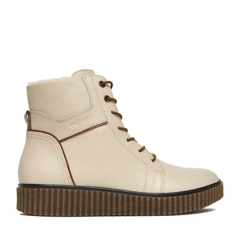 Polacchine Rieker Y4303-80 Écru Écru