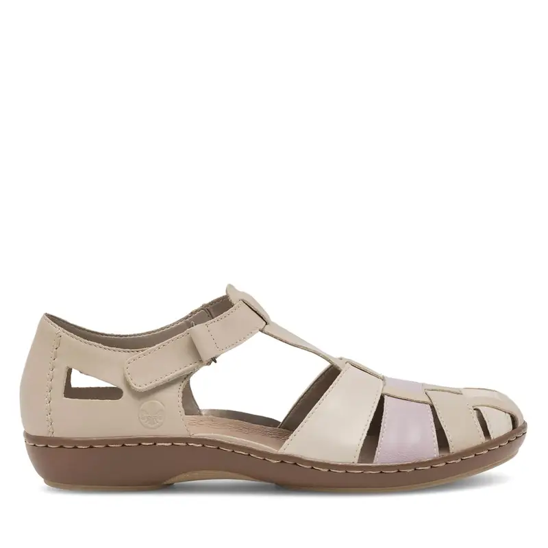 Sandali Rieker 45869-60 Beige