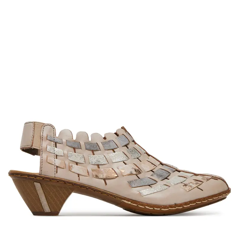 Sandali Rieker 46778-64 Beige