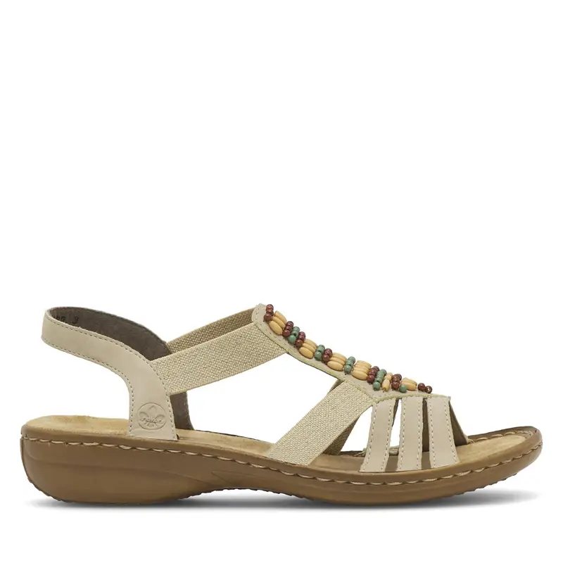 Sandali Rieker 60851-62 Beige
