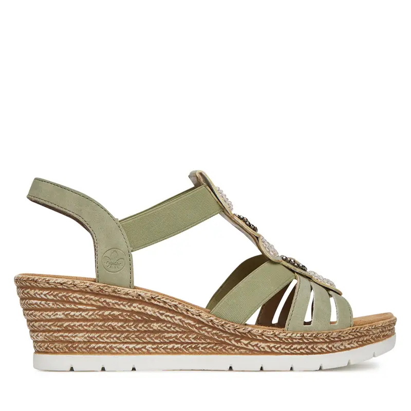 Sandali Rieker 619B2-52 Verde