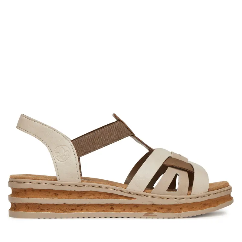 Sandali Rieker 62918-62 Bianco