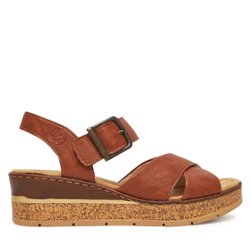 Sandali Rieker 63795-22 Marrone