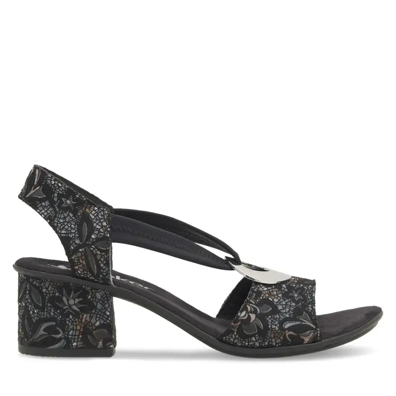 Sandali Rieker 64683-91 Nero