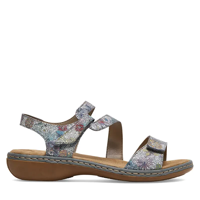 Sandali Rieker 659C7-90 Blu