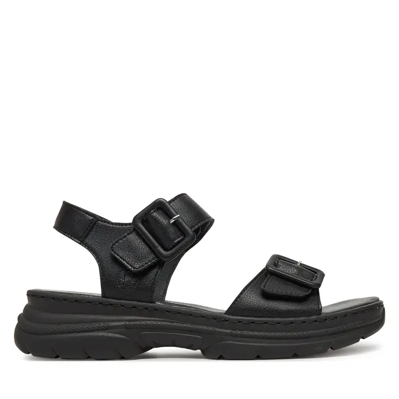 Sandali Rieker 66680-00 Nero