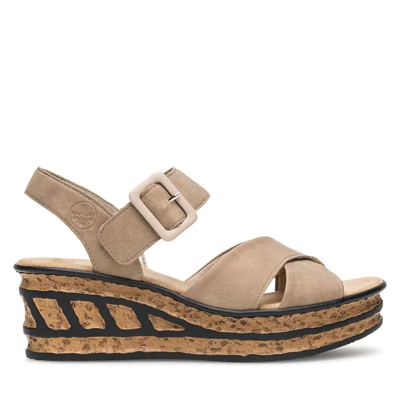 Sandali Rieker 68163-62 Beige