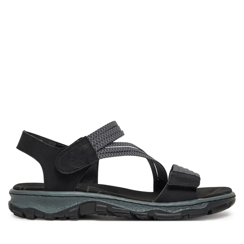 Sandali Rieker 68871-00 Nero