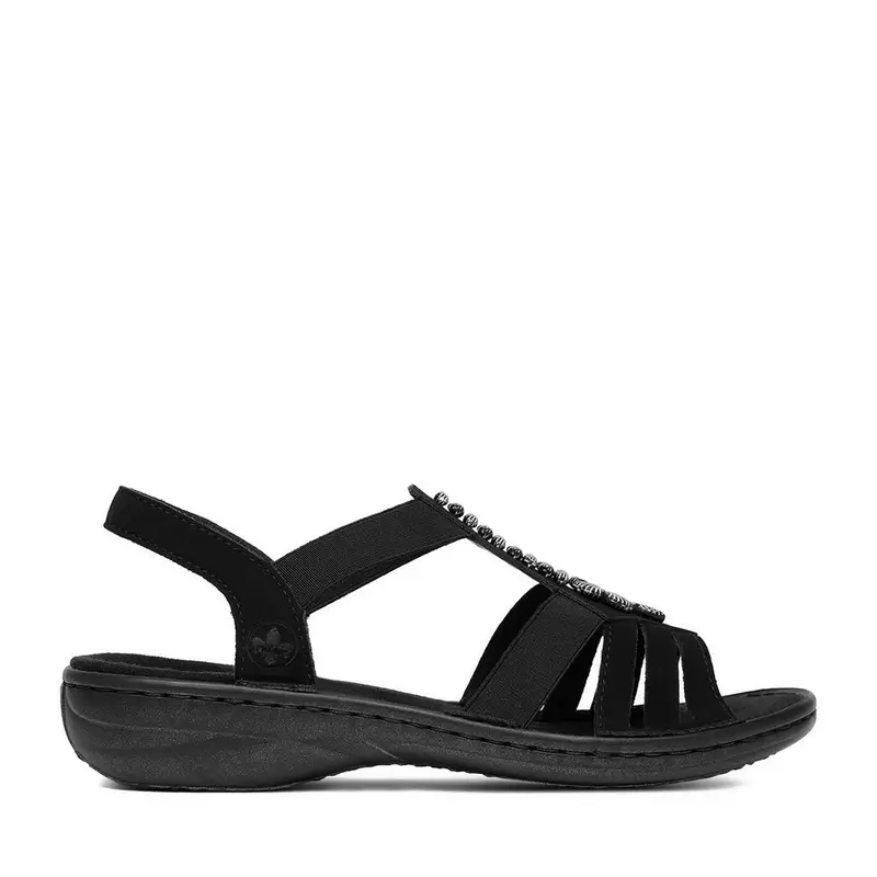 Sandali Rieker CEO-60806-00 Nero